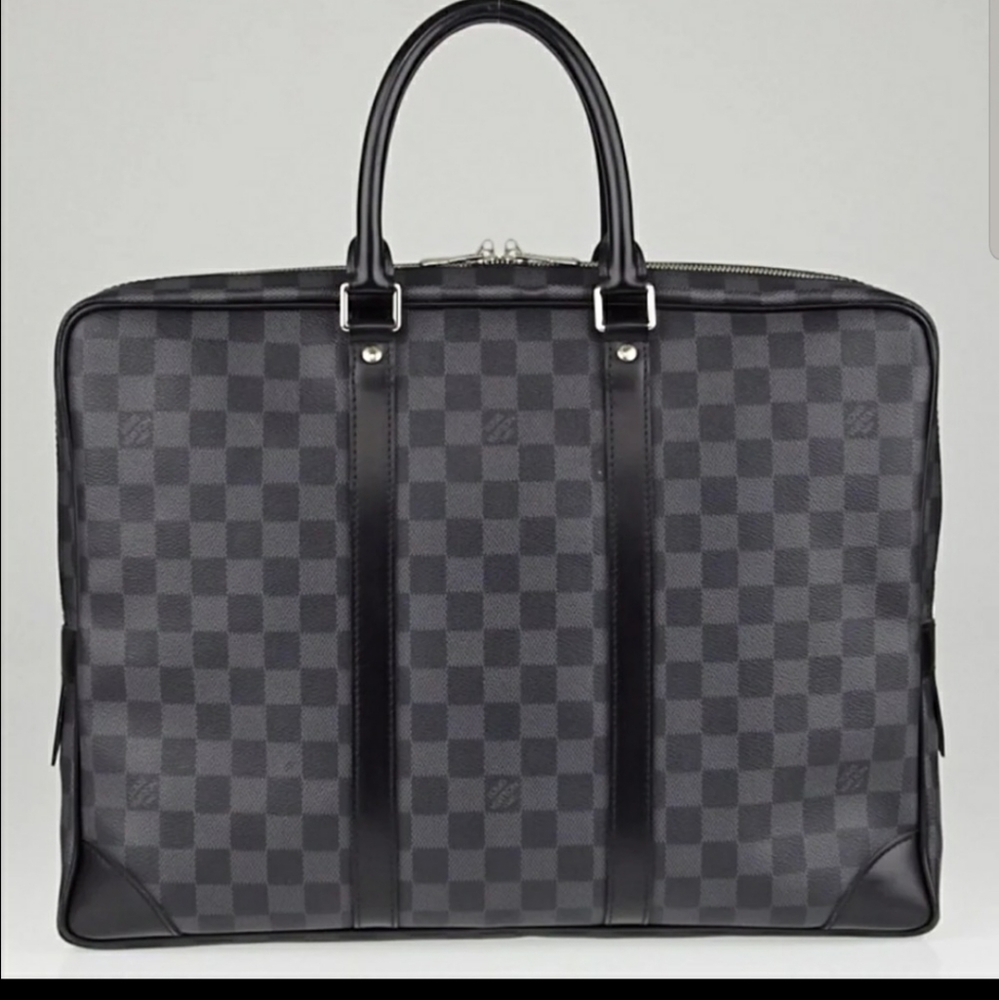 Louis Vuitton Porte Documents Porte GM Graphite